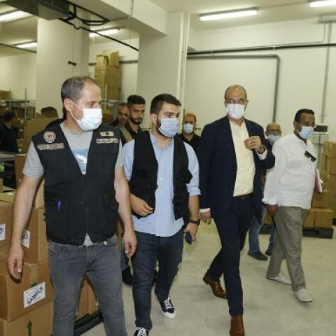 Hasan Raided Unlicensed Warehouse Storing Large Quantity of Medicines in Fiyadiyeh
