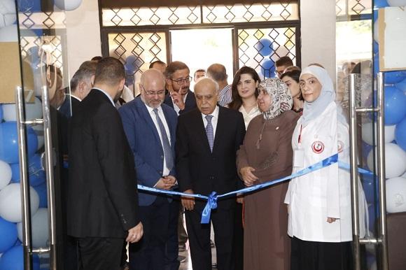 الابيض رعى افتتاح مركز الايمان الصحي في ببنين
