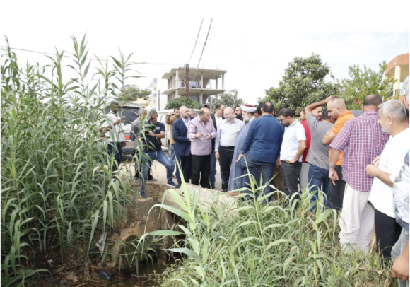 Minister Abiad Reaches Bebnine, as He Stresses on the Need to Provide Clean Water