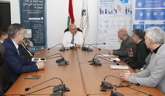 Abiad and the Syndicate of Medical Supplies Importers Discussed Ways to Avoid Shortages