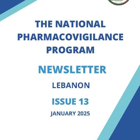 National Pharmacovigilance Program Newsletter-Issue 13 January 2025