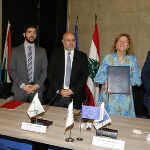 Abiad Participates in the Signing Ceremony of a Protocol in Support of the PHCs
