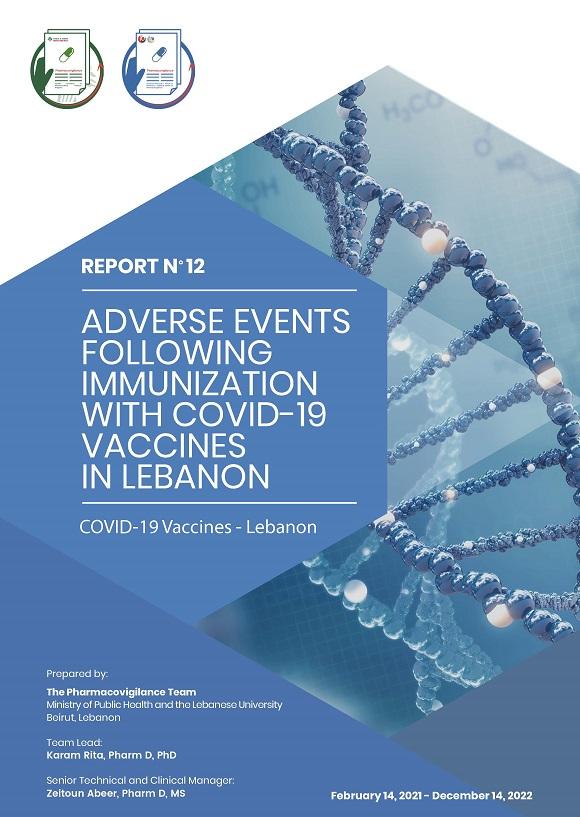 Adverse Events Following Immunization Monitoring-Covid-19 Vaccines-Lebanon