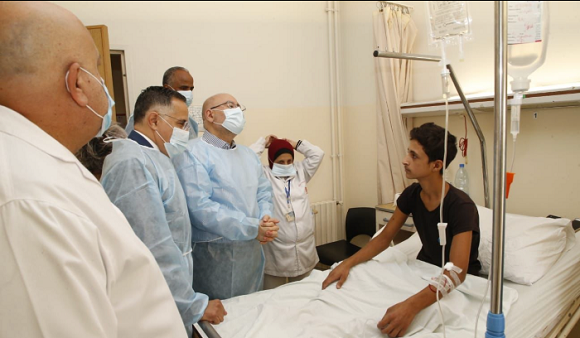 Minister Abiad Visits Tripoli Governmental Hospital