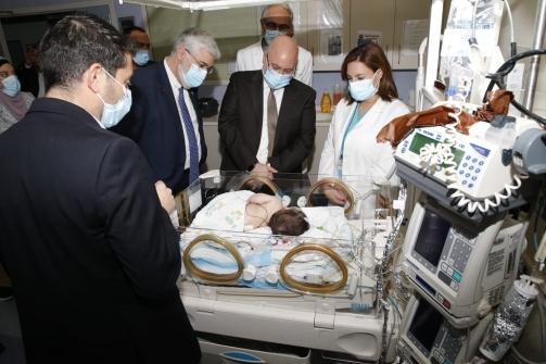Press Conference on the First and Successful Surgery to Separate a Conjoined Twins at The AUB