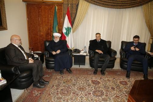 Minister Abiad Briefed Mufti Imam on Health Projects For Tripoli Hospitals
