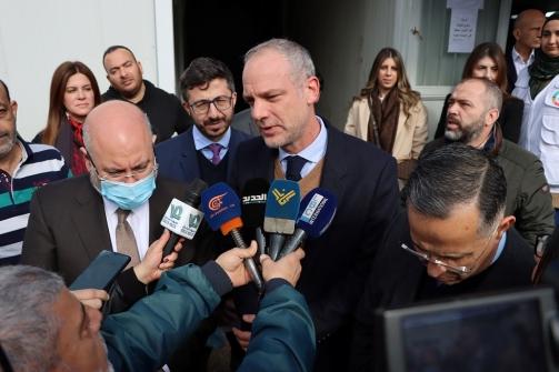 Opening of the Tuberculosis Center at Tripoli Governmental Hospital