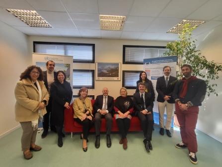 Minister Abiad Held Meetings with the World Health Organization in Lyon