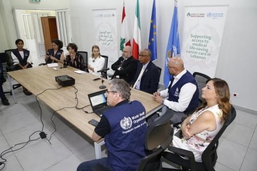 Minister Abiad Received Cancer Drugs from the Italian Ambassador