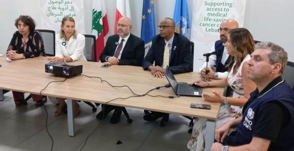 Minister Abiad Received Cancer Drugs from the Italian Ambassador