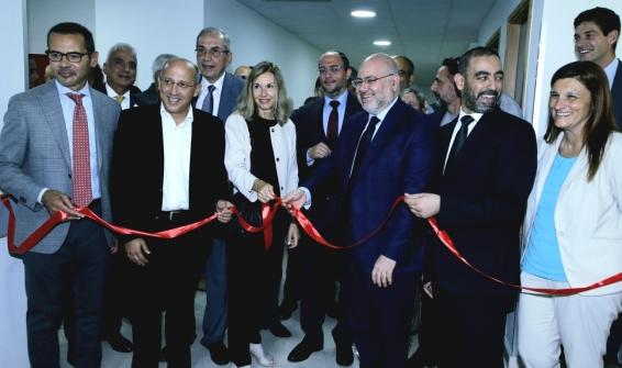 Minister Abiad at the Opening of New Departments in Baabda Governmental Hospital, with an Italian Funding