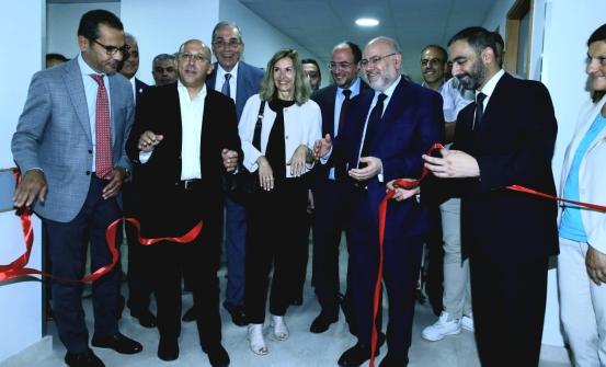 Minister Abiad at the Opening of New Departments in Baabda Governmental Hospital, with an Italian Funding