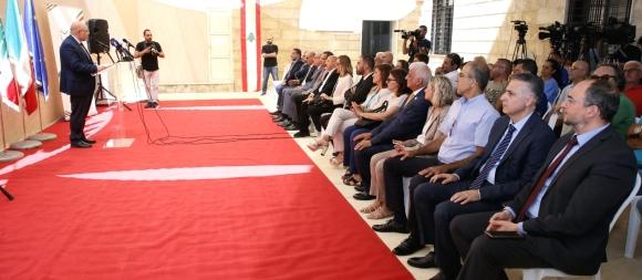 Minister Abiad at the Opening of New Departments in Baabda Governmental Hospital, with an Italian Funding
