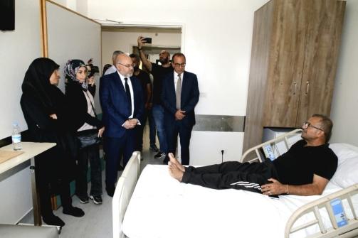 Minister Abiad Toured Nabih Berri Governmental University Hospital in Nabatiyeh