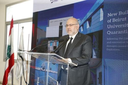 Minister Abiad Inaugurated the New Building of Karantina Hospital 