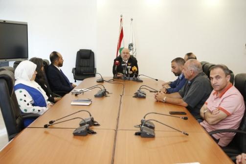 Minister Abiad Received a Donation from Islamic Relief for Four Governmental Hospitals