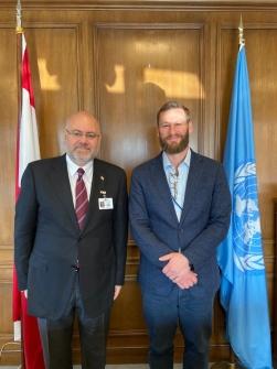 Abiad’s Meetings in New York to Enhance Cooperation with Partners in Health System Support Programs