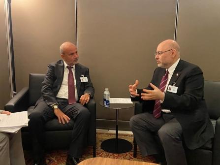 Abiad’s Meetings in New York to Enhance Cooperation with Partners in Health System Support Programs