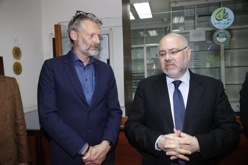 Al Abiad Visits Al Zarif Medical Center with the Danish Ambassador