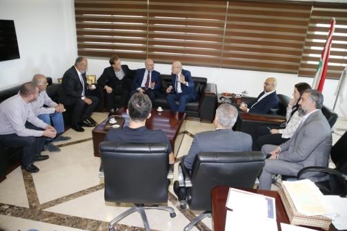 Mikati Participates in a Meeting at the MoPH to Discuss the Plan to Increase the Readiness of the Health Sector
