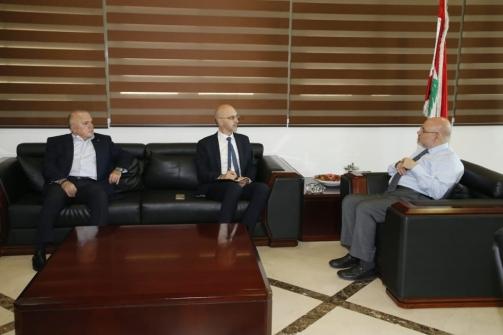 Abiad Discusses with the Ambassadors of Bulgaria and Pakistan ways of Cooperation to Support the Health Sector