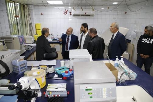 Abiad Visits Al-Shahar Al-Gharbi and Bchamoun Hospitals
