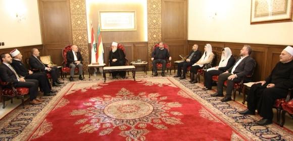 Abiad Visited Sheikh Al-Aql: The Citizen’s Interest is a Priority and Support Continues for Cancer Medicines