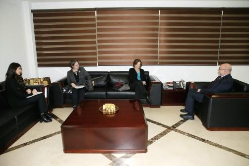 Abiad Discusses with the New U.S. Ambassador the Status of the Health Sector in Lebanon