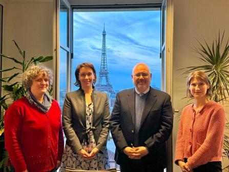 Abiad Continues his Visit to Paris and Meets with the French Health Minister