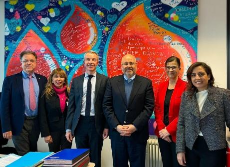 Abiad Discusses New Project with AFD