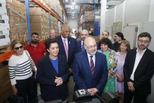 Abiad Visites with the WHO Regional Director the Health Buildings in Karantina