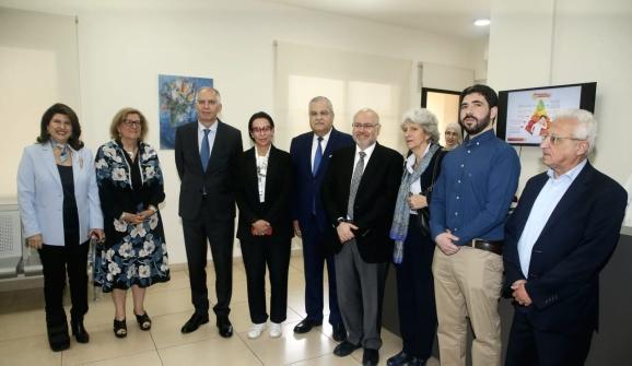 Abiad Visits Hazmieh PHC with French and EU ambassadors