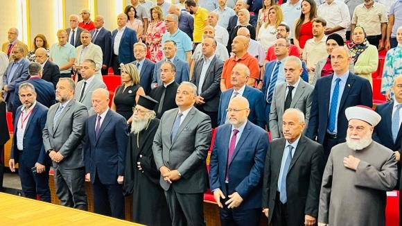 الابيض ممثلا ميقاتي في مؤتمر اتحاد الأطباء في طرابلس