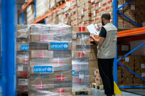 UNICEF Distributes 65 Tons of Medicines and Medical Equipment in Collaboration with MoPH