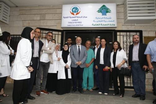 Abiad Visits Health Centers in Aley