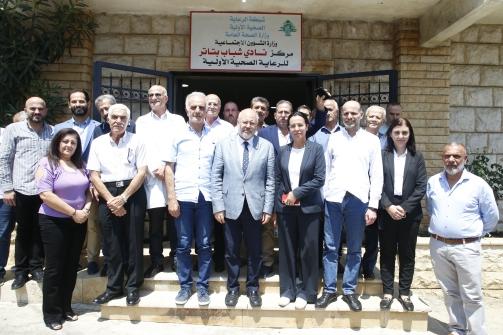 Abiad Visits Health Centers in Aley