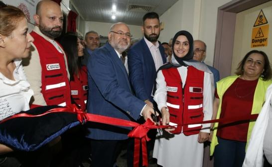Abiad Inaugurates the Chemotherapy Department at Siblin Hospital Funded by the Qatar Red Crescent