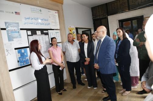 Abiad Visits PHCs in the Iqlim al-Kharoub Region