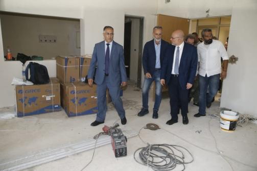 Abiad Visits Tripoli Governmental Hospital in Al-Qobba
