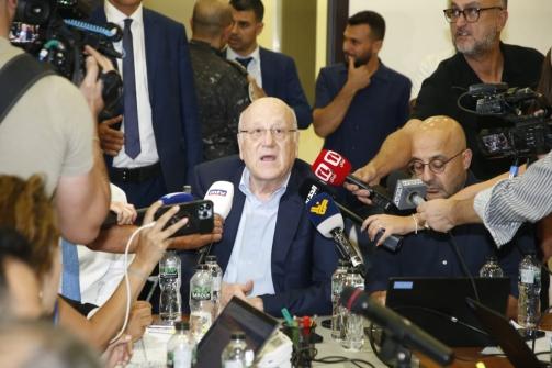Mikati Receives a Solidarity Call from Erdogan and Inspected the Health Emergency Center- 18/9/2024