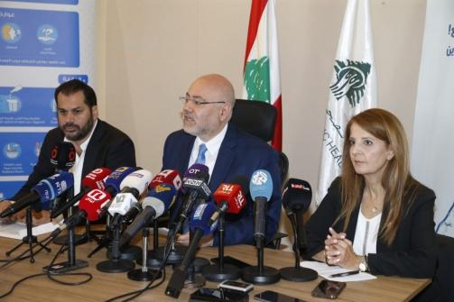 Abiad Assures that the Issue of Medicine is Under Control and MoPH is on High Alert for Cholera