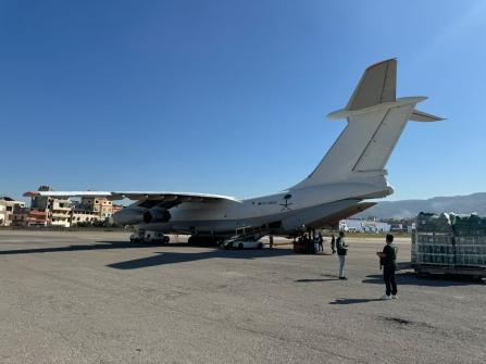 Additional Medical Aid Arrives at Rafic Hariri International Airport