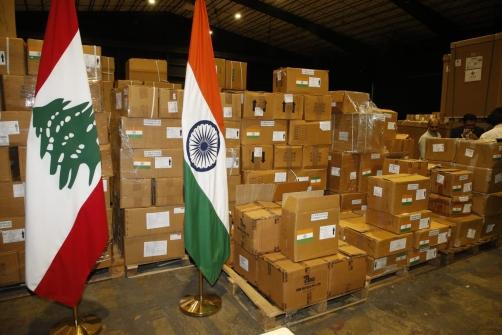 Abiad Receives the First Batch of Indian Medical Aid Amounting to 33 Tons
