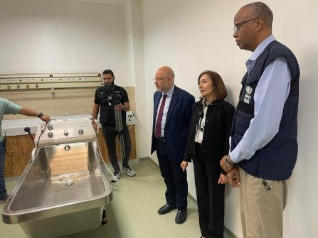 Abiad Announces the Start of Work in New Departments in the Turkish Hospital