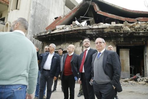 Abiad Continues his Tour of the Hospitals in the South and Nabatieh and Inspects Tebnin Hospital