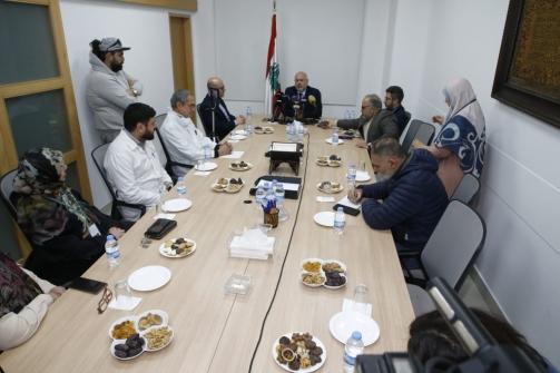 Abiad Tours the Hospital Sector in the Suburb and Stressed the Need for Reconstruction