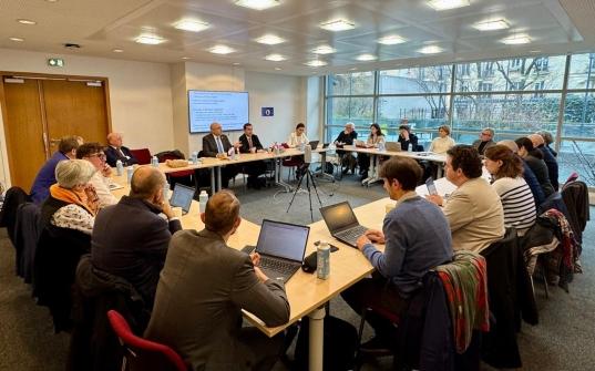 Abiad Discuss in Paris the Rehabilitation of the Central Laboratory after Securing Funding