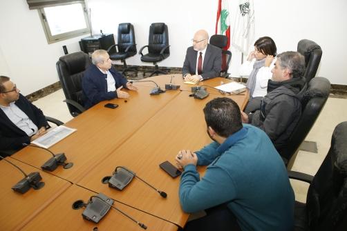 Abiad Discuss with Pharmacists Compensation and the Mechanism for Returning Demolished Pharmacies to Work