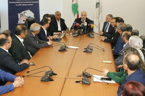 Nassereldine Announce of a Receipt of a Donation of Kidney Dialysis Supplies from the WHO