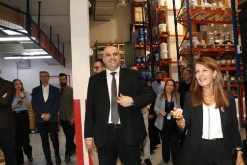 Nassereddine Inspects the Pharmaline Factory and Learns about the Latest Technologies Used in Drug Manufacturing